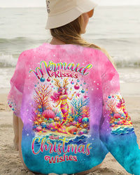 MERMAID KISSES AND CHRISTMAS WISHES ALL OVER PRINT - TLTW0911233