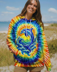 DOLPHIN SUN SWIRL ALL OVER PRINT   - TLTW2601262