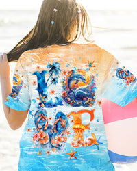 LOVE DOLPHIN FLIP FLOPS ALL OVER PRINT - TLTW1304244