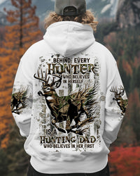 BEHIND EVERY HUNTER HUNTING DEER ALL OVER PRINT - TLTW0211244
