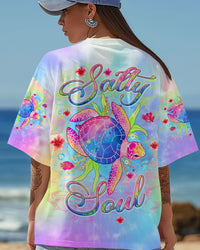 SALTY SOUL TURTLE ALL OVER PRINT  - TLTW2503254