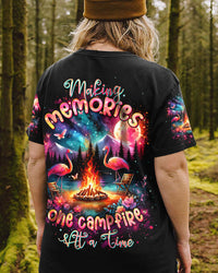 MAKING MEMORIES ONE CAMPFIRE AT A TIME FLAMINGO ALL OVER PRINT - TLTW2901244