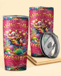 HOLLY JOLLY MERMAID CHRISTMAS TUMBLER - TLNZ0311233