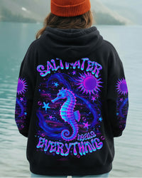 SALTWATER HEALS EVERYTHING SEA HORSE ALL OVER PRINT - TLNO1512251