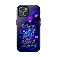 AND INTO THE OCEAN I GO TURTLE MAGNETIC PHONE CASE  - TLHG1504262