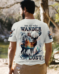 NOT ALL WHO WANDER ARE LOST DEER ALL OVER PRINT - TLTW1108235