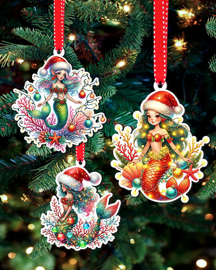 MERMAID CHRISTMAS ORNAMENT - TLTW0611234