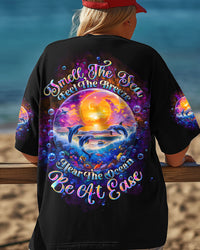 SMELL THE SEA FEEL THE BREEZE DOLPHIN ALL OVER PRINT - TLTW0104255
