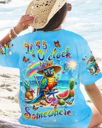 IT'S 5 O'CLOCK SOMEWHERE PARROT ALL OVER PRINT - TLTW0406243