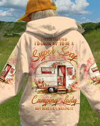 CAMPING LADY ALL OVER PRINT - TLTW2511233