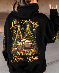 LIFE ROCKS WHEN YOUR HOME ROLLS CHRISTMAS ALL OVER PRINT - TLTW2710233