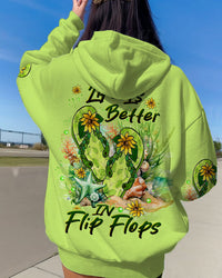 LIFE IS BETTER IN FLIP FLOPS ALL OVER PRINT - TLTW0208233