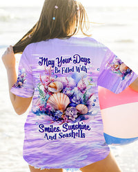 MAY YOUR DAYS BE FILLED SEASHELL ALL OVER PRINT - TLTW1701244