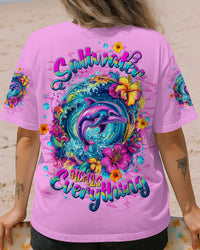 SALTWATER HEALS EVERYTHING DOLPHIN ALL OVER PRINT - TLTW2006253