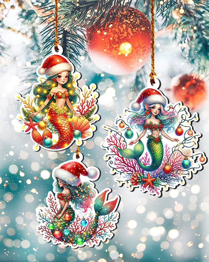 MERMAID CHRISTMAS ORNAMENT - TLTW0611234