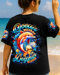 OCEAN WISHES DOLPHIN KISSES ALL OVER PRINT - TLTW2107252