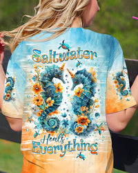 SALTWATER HEALS EVERYTHING SEAHORSE ALL OVER PRINT - TLTW2404245