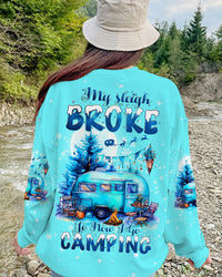 MY SLEIGH BROKE CAMPING CHRISTMAS ALL OVER PRINT - TLTW1109236