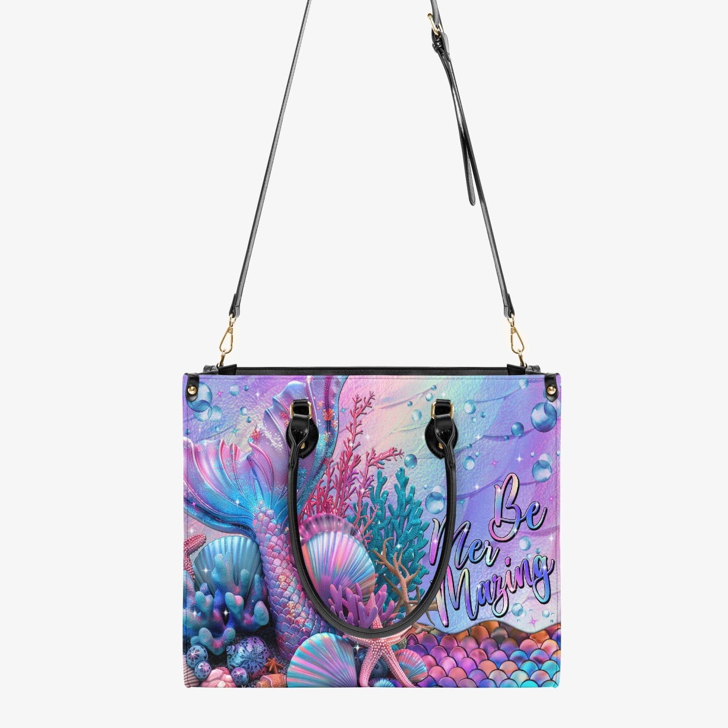 BE MERMAZING LEATHER HANDBAG - TYTM2603242