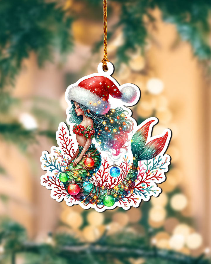 MERMAID CHRISTMAS ORNAMENT - TLTW0611234