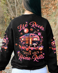 LIFE ROCKS WHEN YOUR HOME ROLLS ALL OVER PRINT - TLTW1610235