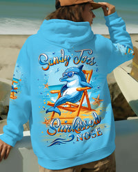 SANDY TOES SUNKISSED NOSE DOLPHIN ALL OVER PRINT - YHLT0601261