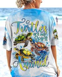 TURTLES ARE MY SPIRIT ANIMAL ALL OVER PRINT - TYTM0804244