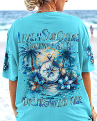 SWIM IN THE SEA COMPASS ALL OVER PRINT - TYTM1403241