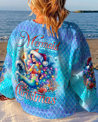 MERMAID KISSES AND CHRISTMAS WISHES ALL OVER PRINT - TYTM0211231