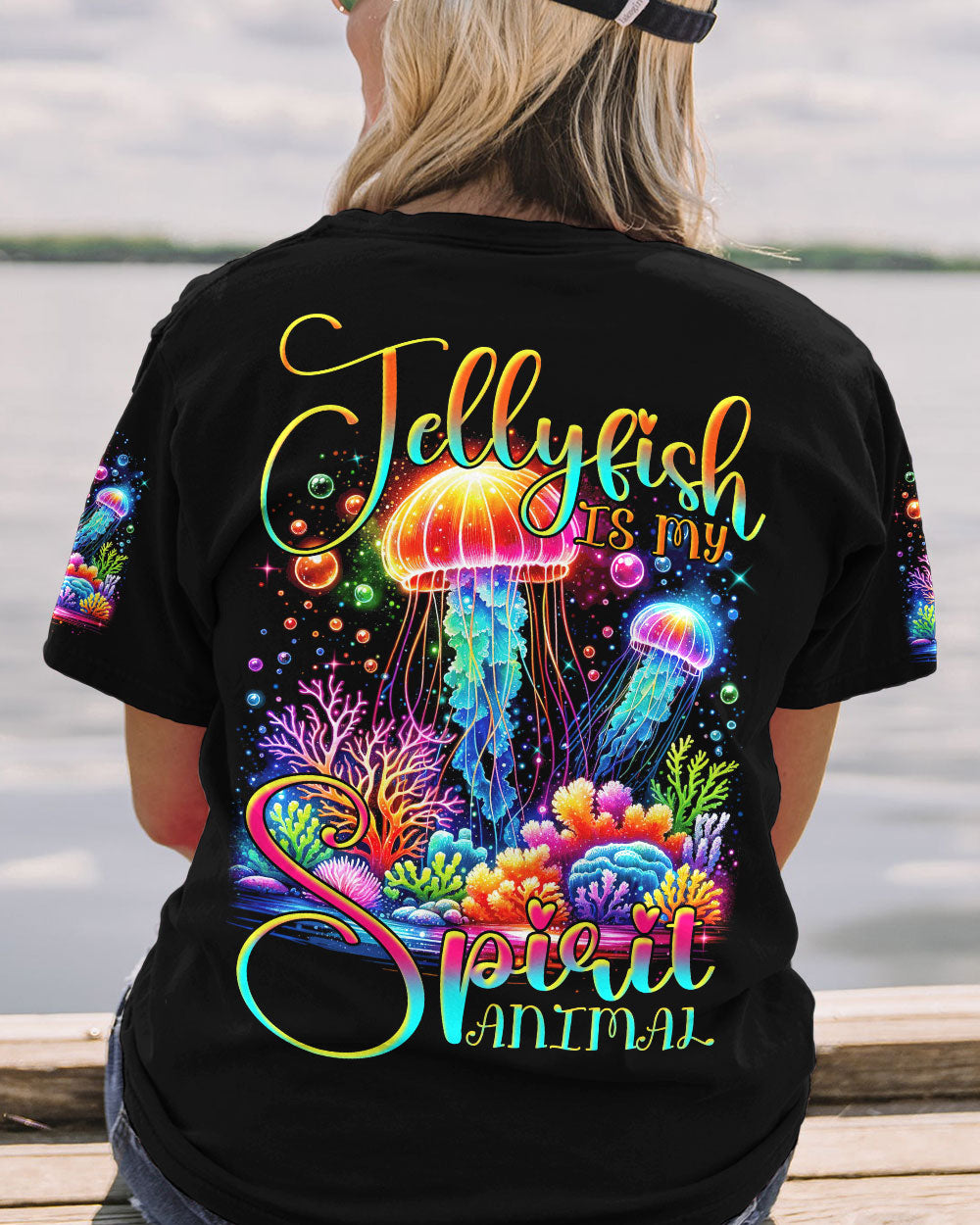 JELLYFISH IS MY SPIRIT ANIMAL ALL OVER PRINT - TYTM0812232