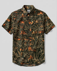 CRYPTID DARK WILDERNESS BUTTON-DOWN COLLAR SHIRT - TLNO2209265