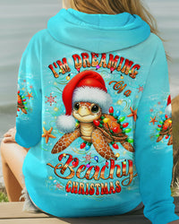 BEACHY CHRISTMAS TURTLE CHRISTMAS ALL OVER PRINT - YHLT0511252