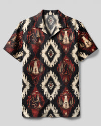 TRIBAL BIGFOOT ALIEN WILDERNESS CAMP SHIRT - TLNO2907264
