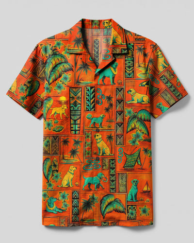 LABRADOR ISLAND ESCAPE PATCHWORK CAMP SHIRT  - TLNO2909266
