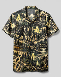 BIGFOOT ALIEN WILDERNESS CAMP SHIRT - YHLN0610262