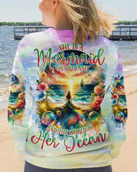 SHE IS A MERMAID ALL OVER PRINT - TLNO1011233