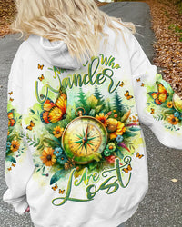 NOT ALL WHO WANDER ARE LOST COMPASS ALL OVER PRINT - TLNT0301241