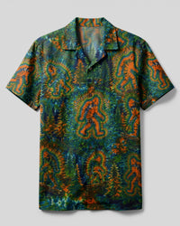BIGFOOT FOREST SWIRL CAMP SHIRT - TLHG2206261