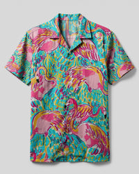 FLAMINGO CAMP SHIRT - TLNZ2407233