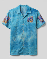 LIFE IS BETTER IN FLIP-FLOPS AND SANDY TOES CAMP SHIRT - YHHN1004246