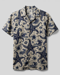 STARFISH NAUTICAL CAMP SHIRT  - TLHG1606264