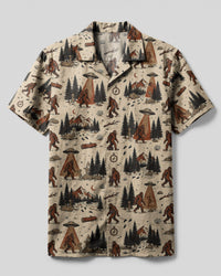 VINTAGE BIGFOOT UFO CAMP SHIRT   - TLNT2306262