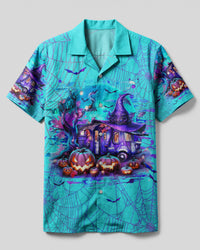 MY BROOM BROKE SO NOW HALLOWEEN CAMPING CAMP SHIRT - YHHG1108238