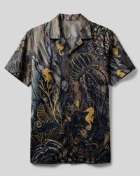 JELLYFISH UNDERSEA CAMP SHIRT   - TLTW1706261