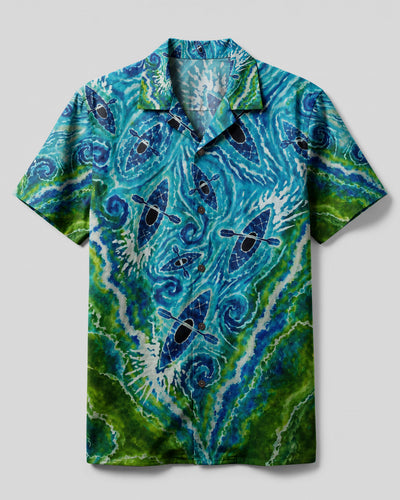 LAKESIDE KAYAK WATERFLOWL CAMP SHIRT - KMTM1607262