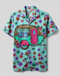 GLAMPING I'M TO BOUGEE CAMP SHIRT - TLTR1906237