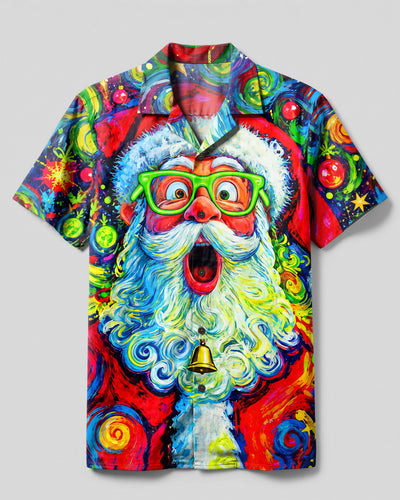 FUNNY SANTA CHRISTMAS CAMP SHIRT - TYPQ2310265