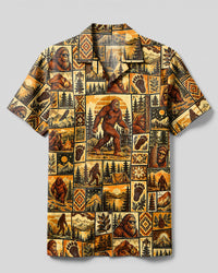 BIGFOOT ADVENTURE PATCHWORK CAMP SHIRT - TYPQ0910265