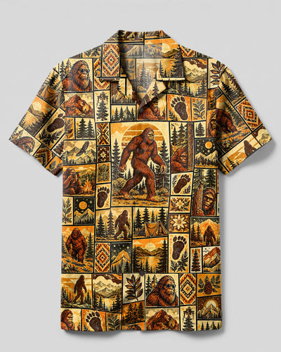 BIGFOOT ADVENTURE PATCHWORK CAMP SHIRT - TYPQ0910265