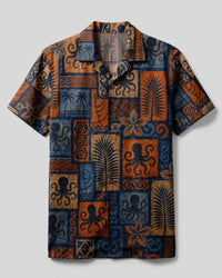 OCTOPUS TROPICAL  CAMP SHIRT  - TLNO0207264